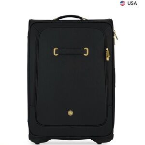Joy Mangano Black and Gold Travel Bag